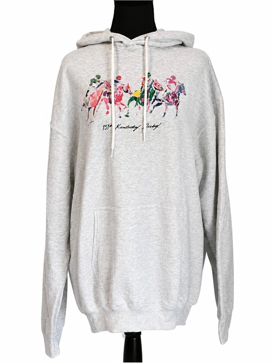 Port and Company Tops - Port & Company 151st Kentucky Derby Fleece Hoodie Size Unisex Large Cozycore